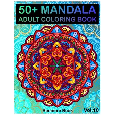 预订 50+ Mandala: Adult Coloring Book 50 Mandala Images Stress Management Coloring Book For Relaxation, Meditation, Happ