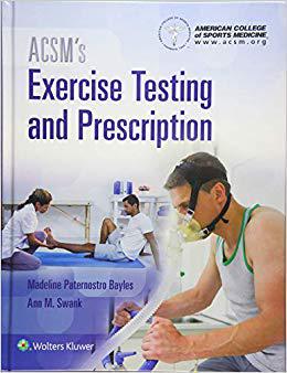 【预售】ACSM’s Exercise Testing and Prescrip...