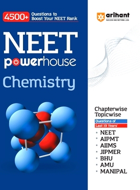 预订 Arihant NEET Powerhouse Chemistry Book For 2024 Exam (4500+ Question to Boost Your NEET Rank): 9789358891867