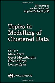 【预订】Topics in Modelling of Clustered Data
