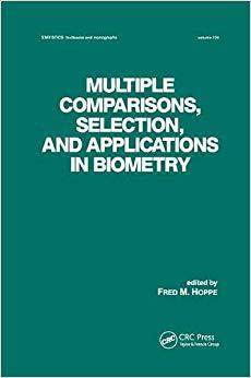 【预订】Multiple Comparisons, Selection and Applications in Biometry