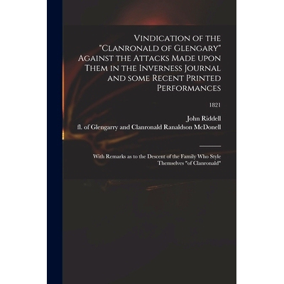 预订 Vindication of the 