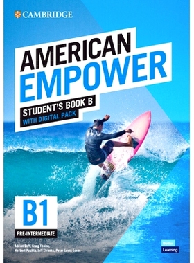 预订 American Empower Pre-Intermediate/B1 Student’s Book B with Digital Pack: 9781108849760