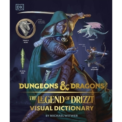预订 Dungeons & Dragons The Legend of Drizzt Visual Dictionary 《龙与地下城：崔斯特传奇》视觉词典: 9780241409411