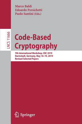 【预订】Code-Based Cryptography