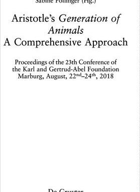 [预订]Aristotle’s ›Generation of Animals‹ 9783110761436