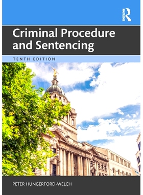 预订 Criminal Procedure and Sentencing 刑事诉讼程序及量刑 第10版: 9781032440576