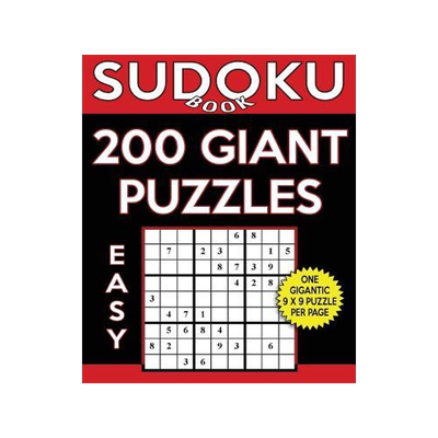[预订]Sudoku Book 200 Easy GIANT Puzzles: Sudoku Puzzle Book With One Gigantic Puzzle Per Page, One Level  9781544070315