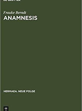 【预订】Anamnesis 9783484150898