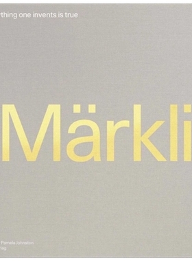 预订 Peter Märkli: Everything One Invents is True 彼得·马克里：一切都是真的: 9783037611388