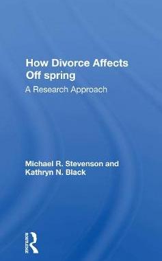 【预订】How Divorce Affects Offspring