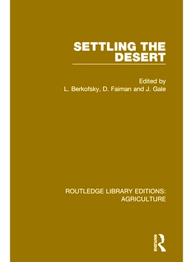 预订 Settling the Desert 定居沙漠: 9780367254506
