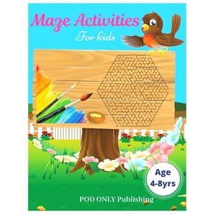 Mom Book Activities 预订 Vol. For Family Kids Dad Teen Great Idea Funny Sharp Maze Beautiful