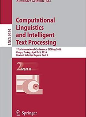 【预售】Computational Linguistics and Intell...