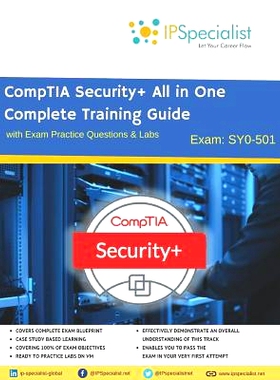 预订 CompTIA Security+ All in One Complete Training Guide with Exam Practice Questions & Labs: Exam SY0-501: 97819832884