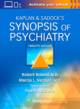 预订 Kaplan & Sadock's Synopsis of Psychiatry