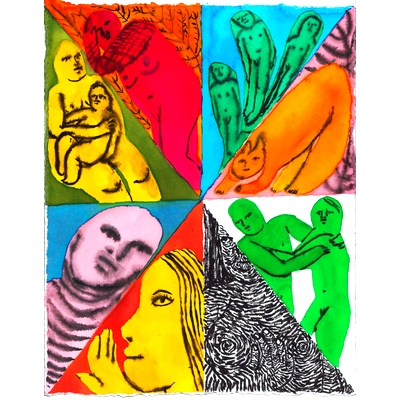 预订 Emma Kohlmann: Watercolors Emma Kohlmann：水彩画: 9781944860493