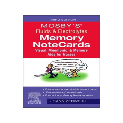 [预订]Mosby’s(r) Fluids & Electrolytes Memory Notecards 9780323832250
