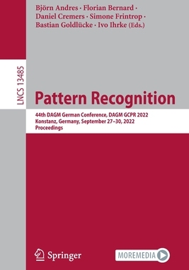 【预订】Pattern Recognition 9783031167874