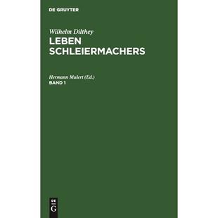 Schleiermachers Bd. 预订 Dls Leben 9783112353653 Mulert