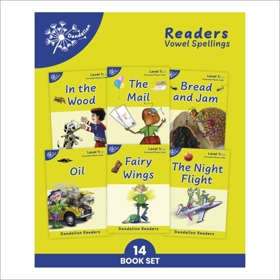 预订 Phonic Books Dandelion Readers Vowel Spellings Level 1: One spelling for each vowel sound 蒲公英读本《自然拼读》元