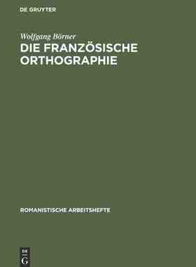 【预订】Die französische Orthographie 9783484500891