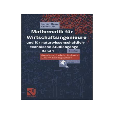 预订 Mathematik für Wirtschaftsingenieure und für naturwissenschaftlich-technische Studiengänge