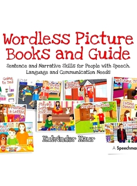 预订 Wordless Picture Books and Guide: Sentence and Narrative Skills for People with Speech, Language and Communication