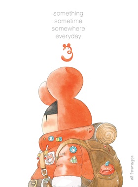 现货 Sasi的手帐书 每天某事某处某事3 泰版原装进口 手绘速写温馨清新水彩钢笔淡彩 something sometime somewhere everyday3