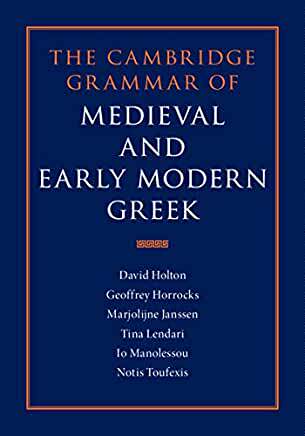 【预订】The Cambridge Grammar of Medieval and Early Modern Greek 4 Volume Hardback Set