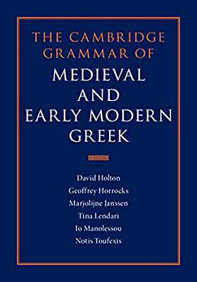 【预订】The Cambridge Grammar of Medieval and Early Modern Greek 4 Volume Hardback Set