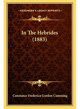 预订 In The Hebrides (1883): 9781164679875