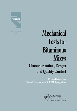 【预订】Mechanical Tests for Bituminous Mixes - Characterization, Design and Quality Control: Proceedings of the F...