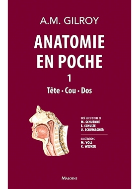 预订 Anatomie en poche. Vol. 1. Tête, cou, dos 口袋里的解剖图。航班。 1.头、颈、背: 9782224035921