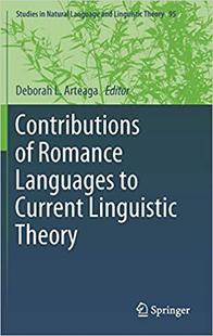 Romance Linguistic 预售 Theory Current Contributions Languages