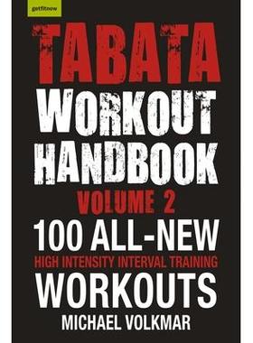 预订 Craveable Keto: More than 100 All-New, High Intensity Interval Training Workouts (HIIT) For AllTabata健身手册，第2