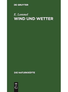 预订 Wind und Wetter: Gemeinfaßliche Darstellung der Meteorologie: 9783486724035