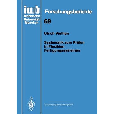 预订 Systematik Zum Prüfen in Flexiblen Fertigungssystemen