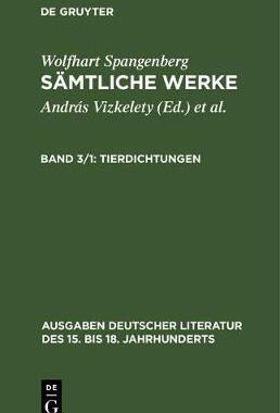 【预订】Tierdichtungen 9783110069389