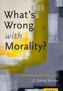 【预订】What’s Wrong With Morality?