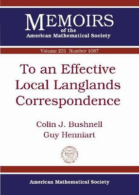 【预售】To an Effective Local Langlands Correspondence