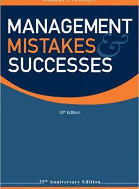 【预售】Management Mistakes And Successes, Tenth Edition