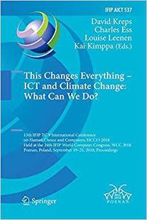 13th and Ict Everything Conference... Can International Change Changes Ifip What This Do? 预售 Climate