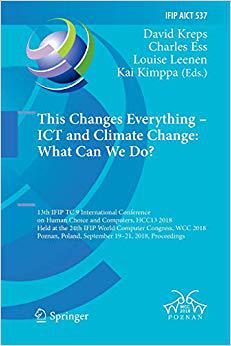 【预售】This Changes Everything - Ict and Climate Change: What Can We Do?: 13th Ifip Tc 9 International Conference...