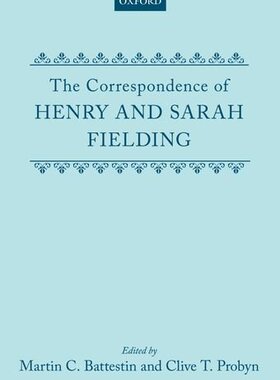 【预订】The Correspondence of Henry and Sarah Fielding