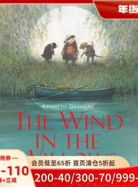 罗伯特·英潘名著插画系列：柳林风声 精装绘本 英文原版 The Wind in the Willows (Ingpen Hardback Classics)