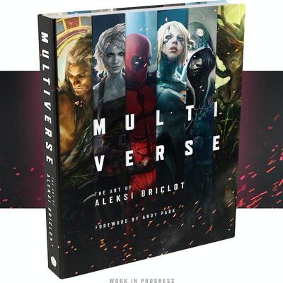 现货法国概念艺术家Aleksi Briclot 多元宇宙插画集 万智牌 CG大师 英文原版 精装艺术画册 Multiverse: The Art of Aleksi Briclo