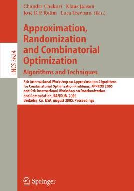 【预订】Approximation, Randomization and Combinatorial Optimization. Algorithms and Techniques