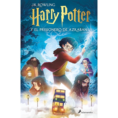 现货 西班牙语原版 哈利波特与阿兹卡班的囚徒 Harry Potter y el prisionero de Azkaban 新封面 Xavier Bonet 插画 Salamandra