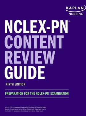 [预订]NCLEX-PN Content Review Guide: Preparation for the NCLEX-PN Examination 9781506282589